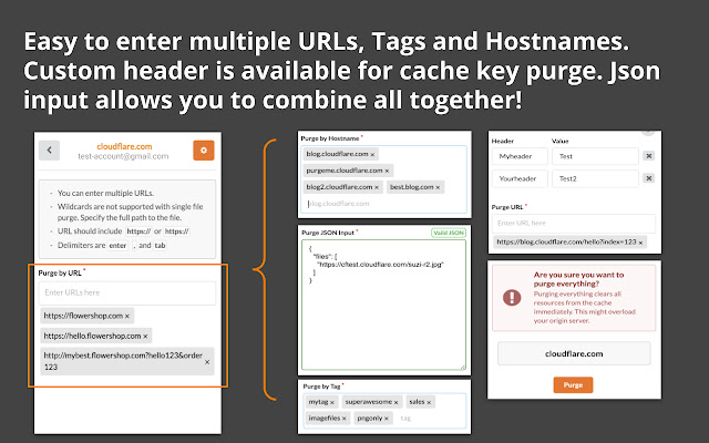 Cloudflare Purge Client chrome谷歌浏览器插件_扩展第2张截图