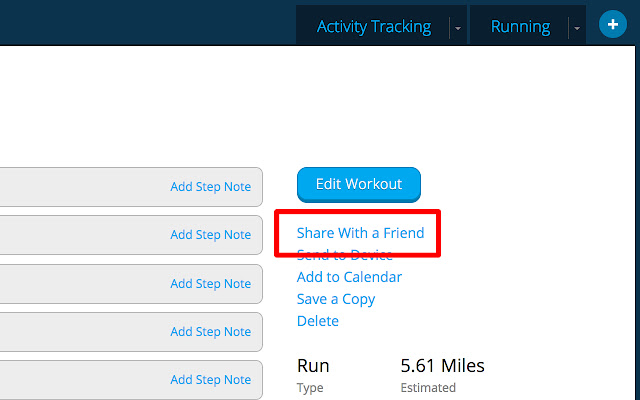 TheMorning.Run : Garmin Workout Sharing chrome谷歌浏览器插件_扩展第1张截图
