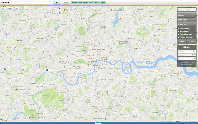 Garmin Bigger Course Creator Map chrome谷歌浏览器插件_扩展第1张截图