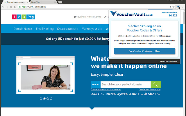 VoucherVault.co.uk - Voucher Codes & Offers chrome谷歌浏览器插件_扩展第3张截图