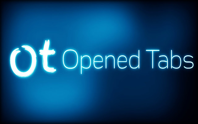 OpenedTabs chrome谷歌浏览器插件_扩展第1张截图