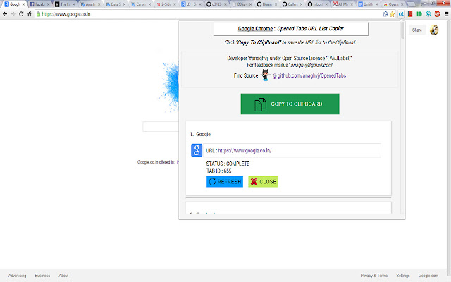 OpenedTabs chrome谷歌浏览器插件_扩展第2张截图