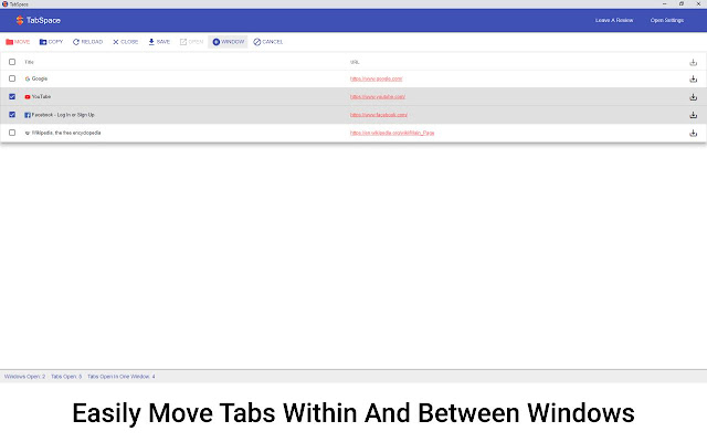 TabSpace - The Robust Tab Manager chrome谷歌浏览器插件_扩展第2张截图