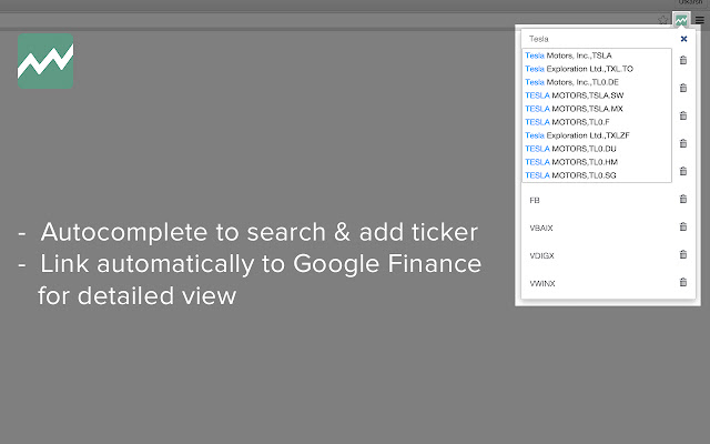 Stockly - Track Stocks, MFs, ETFs and Bonds chrome谷歌浏览器插件_扩展第3张截图