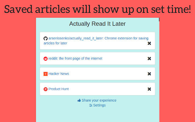 Actually Read it Later chrome谷歌浏览器插件_扩展第4张截图