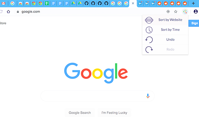 Sortify chrome谷歌浏览器插件_扩展第2张截图