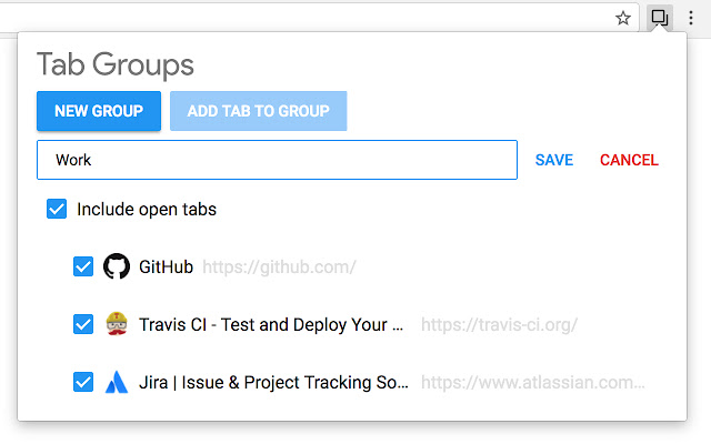 Tab Groups chrome谷歌浏览器插件_扩展第2张截图