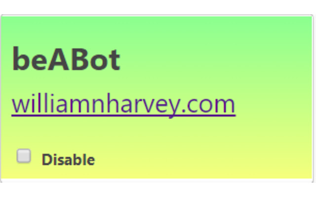beABot chrome谷歌浏览器插件_扩展第1张截图