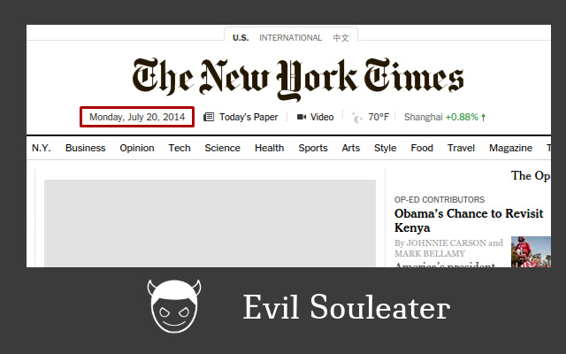 Evil Souleater chrome谷歌浏览器插件_扩展第1张截图