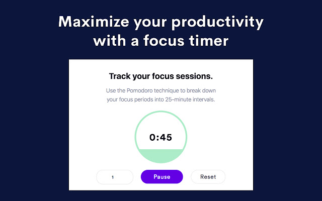 Rofocus: Increase your Focus and Productivity chrome谷歌浏览器插件_扩展第2张截图