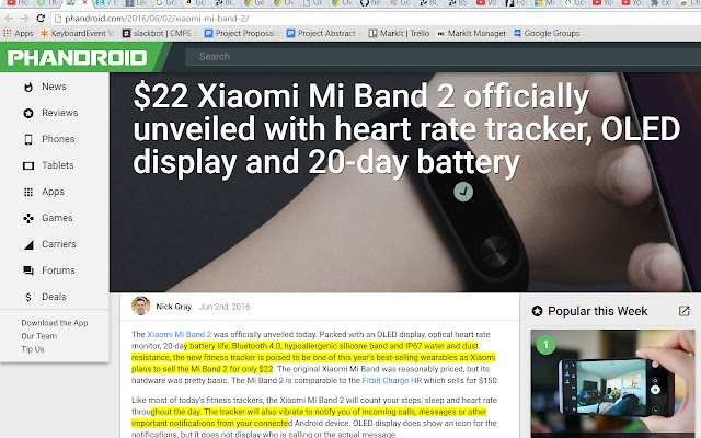MarkIt - Text Highlighter and Manager for Web chrome谷歌浏览器插件_扩展第2张截图