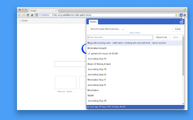 Click&Note - Notes Vault chrome谷歌浏览器插件_扩展第2张截图