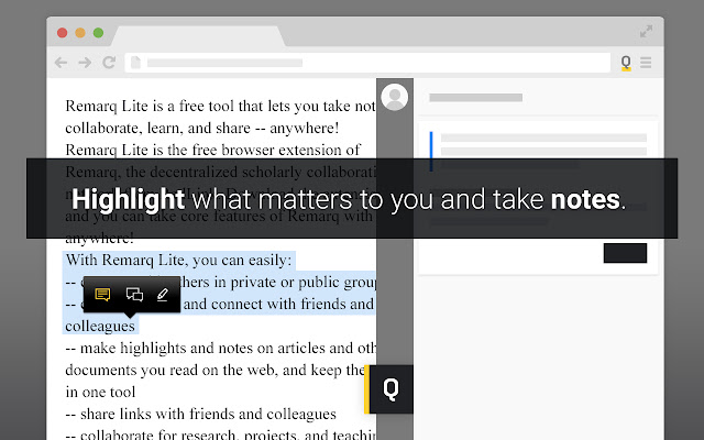 Remarq chrome谷歌浏览器插件_扩展第2张截图