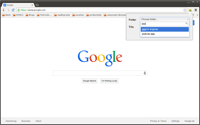 Fast Bookmark chrome谷歌浏览器插件_扩展第2张截图
