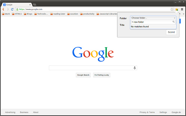Fast Bookmark chrome谷歌浏览器插件_扩展第3张截图