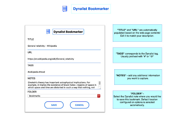 Dynalist Bookmarker chrome谷歌浏览器插件_扩展第1张截图