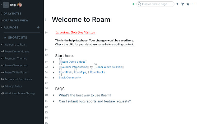 Roam Navigator chrome谷歌浏览器插件_扩展第1张截图