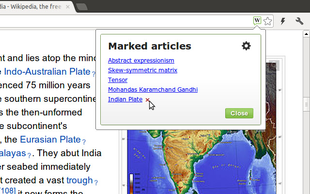 Wikipedia Quick Hints chrome谷歌浏览器插件_扩展第2张截图