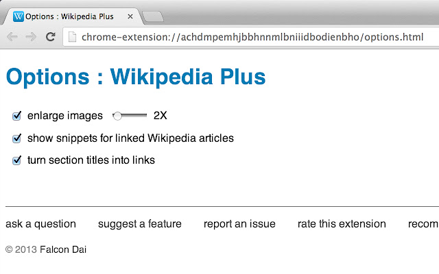 Wikipedia Plus chrome谷歌浏览器插件_扩展第4张截图