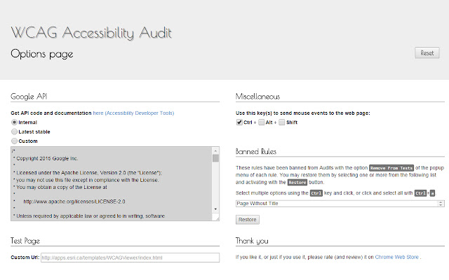 WCAG Accessibility Audit Developer UI chrome谷歌浏览器插件_扩展第3张截图