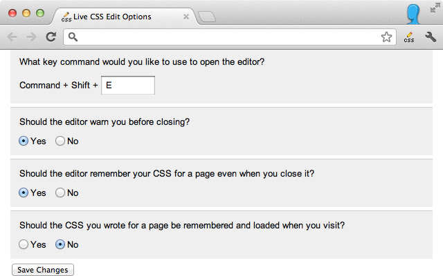 Live CSS Editor chrome谷歌浏览器插件_扩展第2张截图