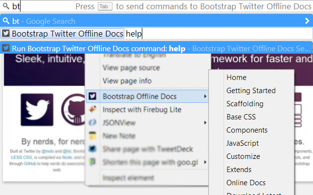 Bootstrap Twitter Offline Docs chrome谷歌浏览器插件_扩展第4张截图
