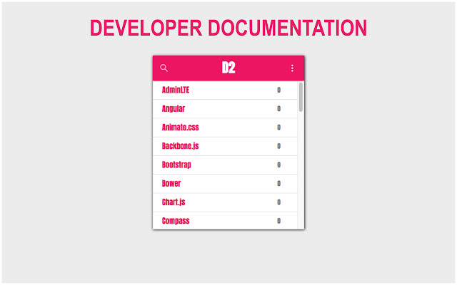 D2 - Developer Documentation chrome谷歌浏览器插件_扩展第1张截图