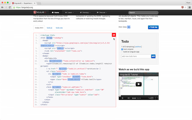 AngularJS Inspect Watchers chrome谷歌浏览器插件_扩展第1张截图