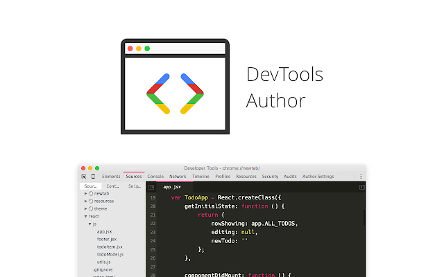 DevTools Author chrome谷歌浏览器插件_扩展第1张截图