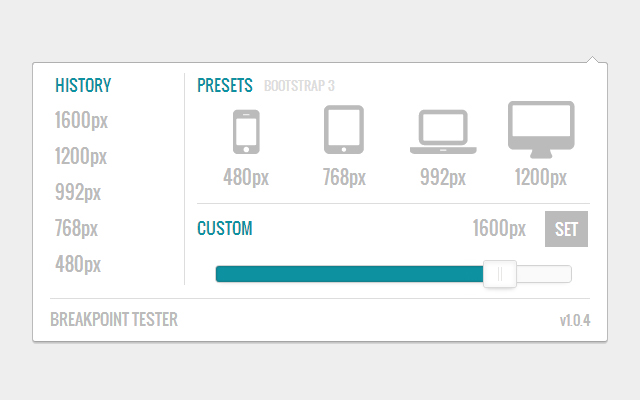 Breakpoint Tester chrome谷歌浏览器插件_扩展第1张截图