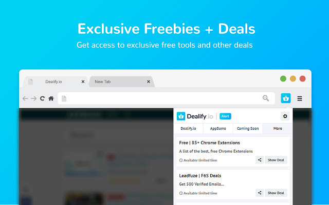 Lifetime Deal Alert for AppSumo & Dealify chrome谷歌浏览器插件_扩展第3张截图