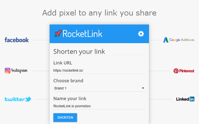 RocketLink.io - Track any link you share chrome谷歌浏览器插件_扩展第2张截图