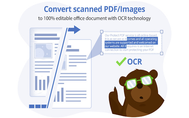 PDFBEAR - Convert, Merge, and Compress PDF chrome谷歌浏览器插件_扩展第4张截图