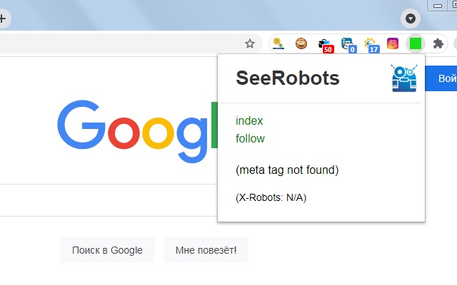 Seerobots chrome谷歌浏览器插件_扩展第1张截图