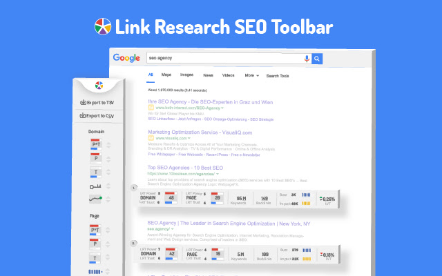 Link Research SEO Toolbar chrome谷歌浏览器插件_扩展第1张截图