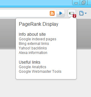 PageRank Display chrome谷歌浏览器插件_扩展第1张截图