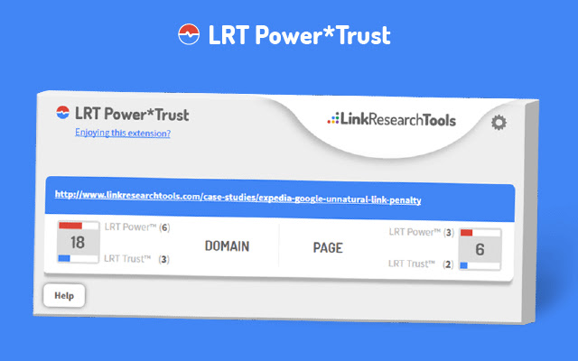 LRT Power*Trust – PageRank Replacement chrome谷歌浏览器插件_扩展第1张截图