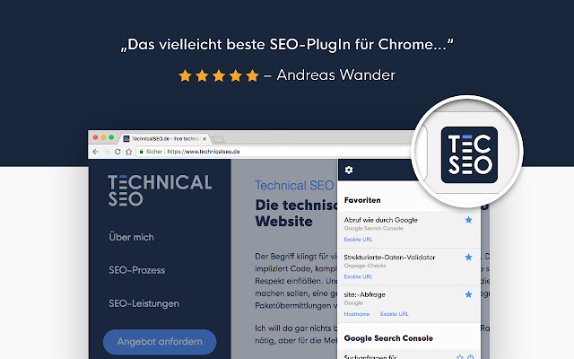 SEO-Dashboard von TechnicalSEO.de chrome谷歌浏览器插件_扩展第2张截图