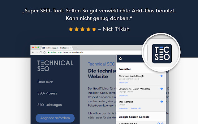 SEO-Dashboard von TechnicalSEO.de chrome谷歌浏览器插件_扩展第3张截图