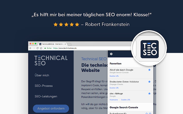 SEO-Dashboard von TechnicalSEO.de chrome谷歌浏览器插件_扩展第4张截图