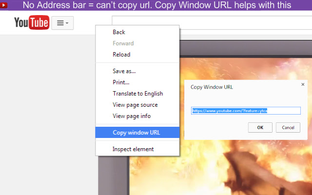 Copy Window URL chrome谷歌浏览器插件_扩展第1张截图