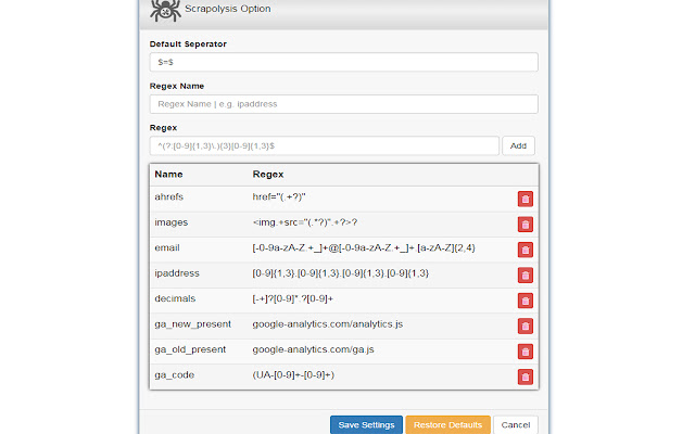 Scrapolysis chrome谷歌浏览器插件_扩展第3张截图