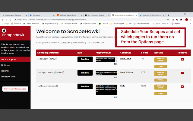 Scrape Hawk chrome谷歌浏览器插件_扩展第3张截图