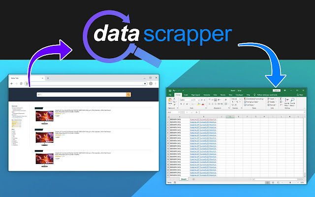 Data Scrapper chrome谷歌浏览器插件_扩展第1张截图