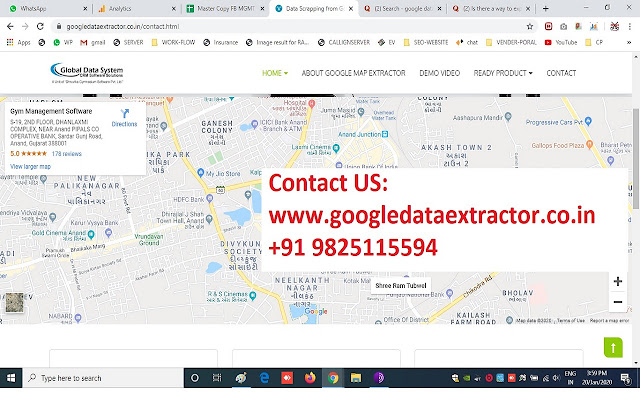 Google Map Business Scraper chrome谷歌浏览器插件_扩展第3张截图