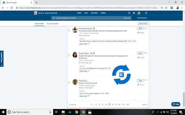 Scraplinkedin - Sales Navigator Data chrome谷歌浏览器插件_扩展第2张截图