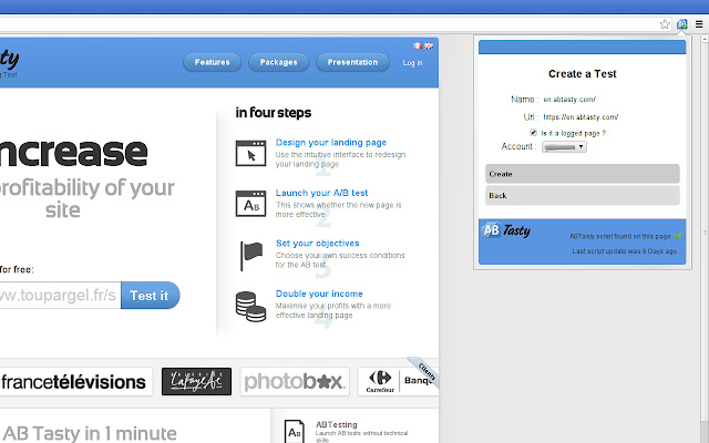 ABTasty chrome谷歌浏览器插件_扩展第2张截图
