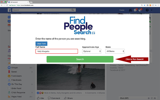 Find People Search chrome谷歌浏览器插件_扩展第3张截图