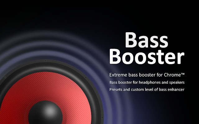 Bass Booster - 低音助推器 chrome谷歌浏览器插件_扩展第1张截图