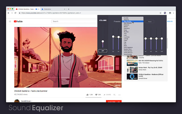 声音均衡器 chrome谷歌浏览器插件_扩展第2张截图